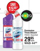 Domestos Thick Bleach Assorted-750ml