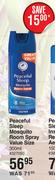 Peaceful Sleep Mosquito Room Spray Value Size-300ml