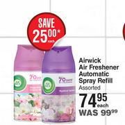 Airwick Air Freshener Automatic Spray Refill Assorted-Each
