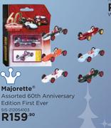 Majorette Assorted 60th Anniversary Edition First Ever SIS-212054103