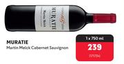 Muratie Martin Melck Cabernet Sauvignon-750ml