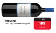 Warwick First Lady Cabernet Sauvignon-1.5L