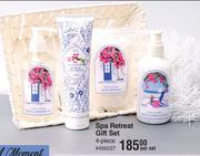 Nature's Edition Spa Retreat Gift Set 4 Piece-Per Set
