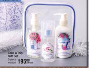 Nature's Edition Take A Trip Gift Set 3 Piece-Per Set