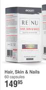 Biogen RENU Hair, Skin & Nails 60 Capsules