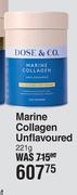 Dose & Co Marine Collagen Unflavoured-221g