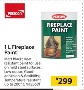 Plascon 1L Fireplace Paint