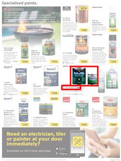 Builders : Paint Catalogue (19 October - 24 December 2021), page 21