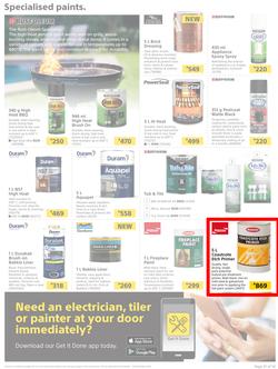 Builders : Paint Catalogue (19 October - 24 December 2021), page 21