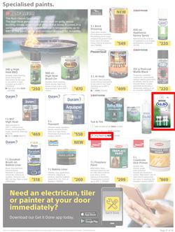 Builders : Paint Catalogue (19 October - 24 December 2021), page 21
