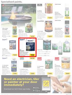 Builders : Paint Catalogue (19 October - 24 December 2021), page 21