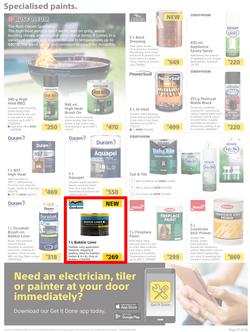 Builders : Paint Catalogue (19 October - 24 December 2021), page 21