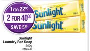 Sunlight Laundry Bar Soap-For 2 x 500g