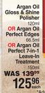 Creme of Nature Argan Oil Gloss & Shine Polisher-120ml Each