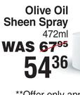 ORS Olive Oil Sheen Spray-472ml 