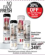 No Fade Fresh Color Shampoo Or Conditioner-189ml Each