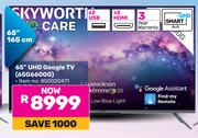 Skyworth 65"( 165cm) UHD Google TV 65G6600G