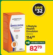 Lifestyle Health Emulsion-200ml