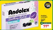 Andolex Lozenges 24 Pack