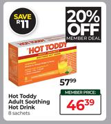 Hot Toddy Adult Soothing Hot Drink 8 Sachets