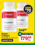 Biogen Collagen 60 Plus 30 Capsules-Per Pack