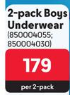 Jockey 2 Pack Boys Underwear-Per 2 Pack