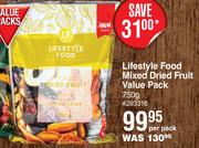 Lifestyle Food Mixed Fruit Value Pack-750ml Per Pack