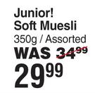 Purity Junior Soft Muesli Assorted-350g