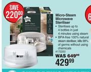 Tommee Tippee Micro Steam Microwave Steriliser