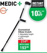 Medic+ Economical Elbow Crutch 38174