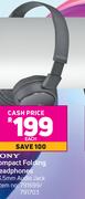 Sony Compact Folding Headphones