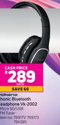 Volkano Phonic Bluetooth Headphone Vk-2002