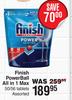 Finish Power Ball All In 1 Max 50/56 Tablets Assorted