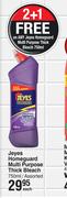 Jeyes Homeguard Multi Purpose Thick Bleach Assorted-750ml Each