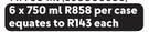 Quoin Rock White Series Simonsberg Blend-6 x 750ml