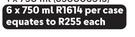 Donkiesbaai Suider Kruis-6 x 750ml