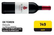 De Toren Delicate-6 x 750ml