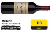 Muratie Melck's Blended Red-6 x 750ml