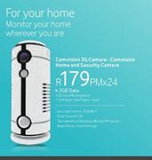 Camvision 3G Camera-Camvision Home & Security Camera-On 2GB Data