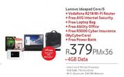 Lenovo Ideapad Core i5-On 4GB Data + Vodafone R218 WiFi Router