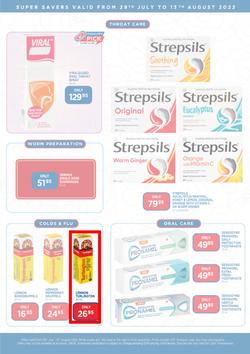 Link Pharmacy : Women's Month Super Savers (29 July - 13 August 2022), page 3