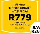 Apple iPhone 8 Plus 256GB LTE-On MTN Made For Me S