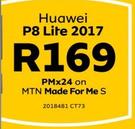 Huawei P8 Lite 2017 LTE-On MTN Made For Me S