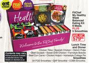 Fitchef My Healthy Week Balanced Eating Kit 9 Meals Plus 5 Smoothies