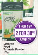 Lifestyle Food Turmeric Powder-2 x 100g