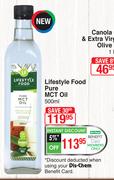 Lifestyle Food Pure MCT Oil-500ml