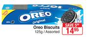 Oreo Biscuits Assorted-125g