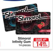 Stimorol Infinity Gum-14 Pieces Each