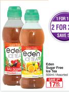 Eden Sugar Free Ice Tea Assorted-500ml Each