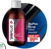 Bioplus Syrup Assorted-500ml